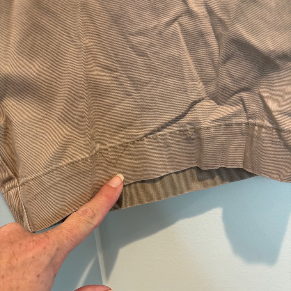 Lot of 2 Polo Ralph Lauren Chino Shorts Mens 38 Khaki Classic Fit 9 Inch Inseam - Picture 9 of 16